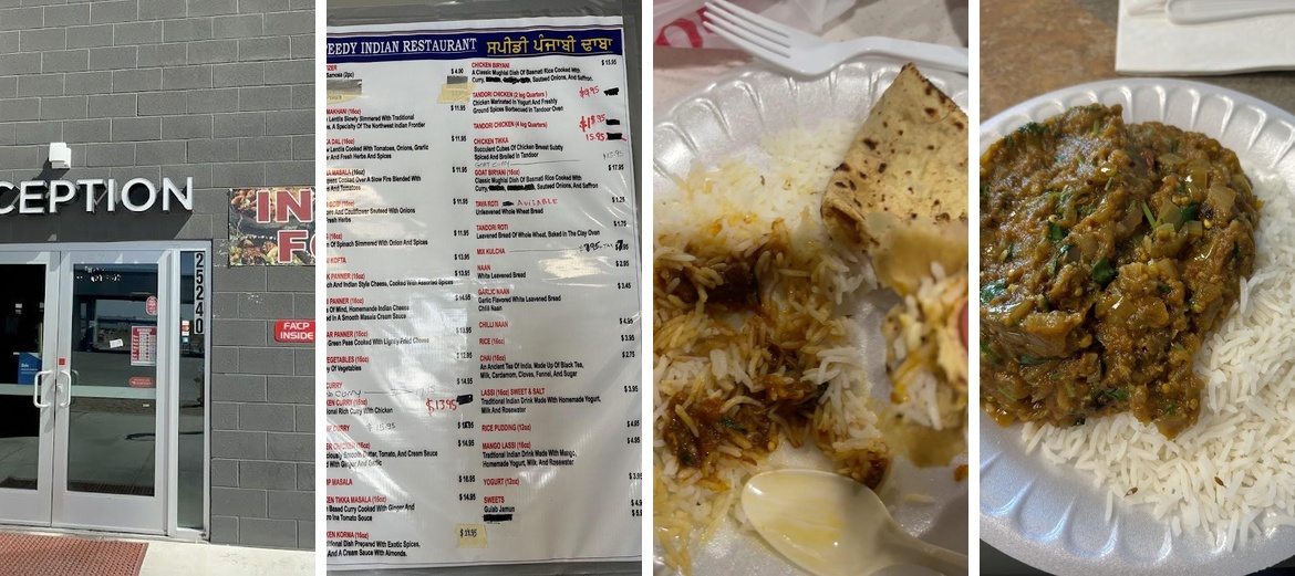 Indian Food - Punjabi Dhaba Menu