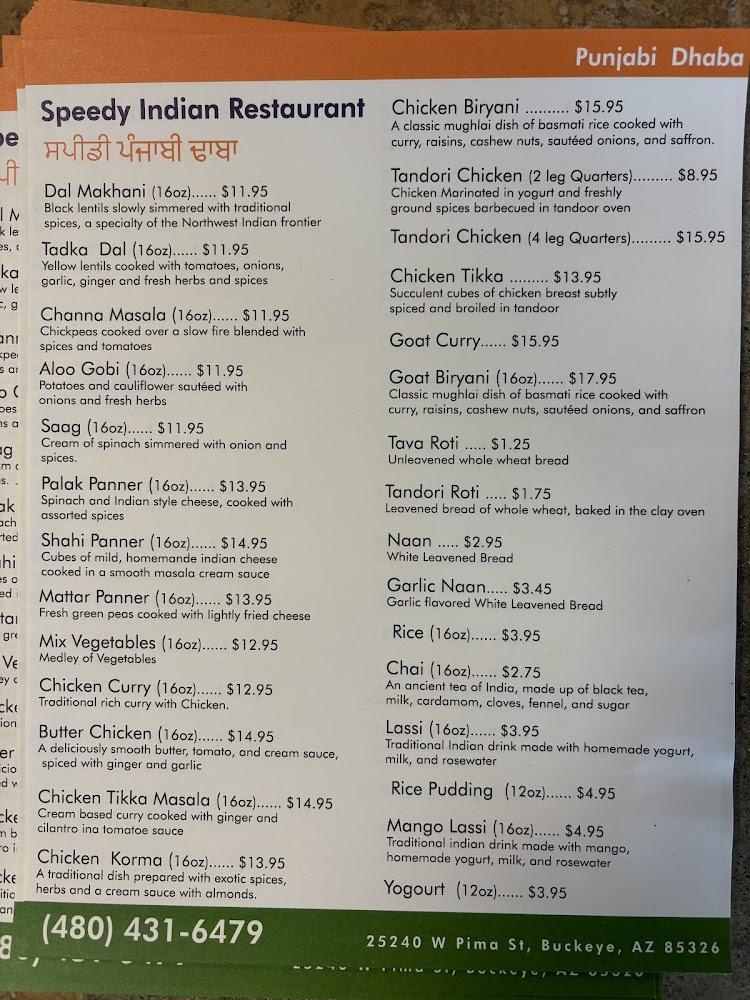 Indian Food - Punjabi Dhaba Menu image 2